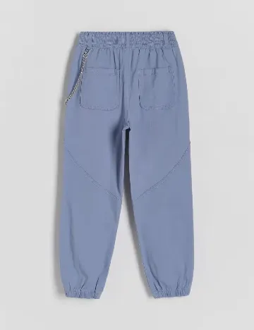 Pantaloni Reserved, albastru