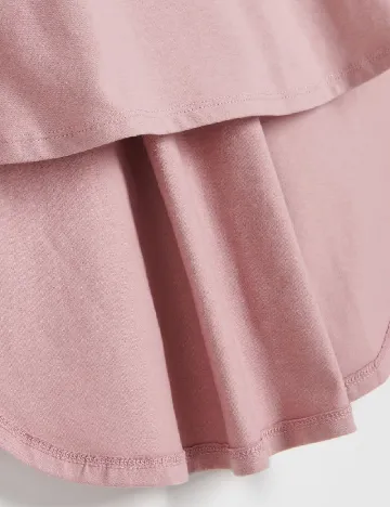 Bluza Oversize Reserved, roz pudra