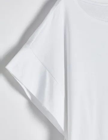 Tricou Oversize Reserved, alb