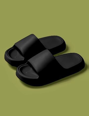 Slapi SHEIN, negru
