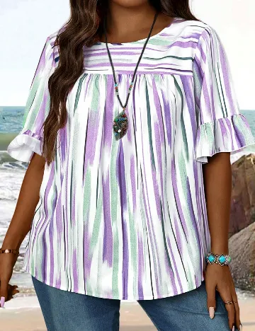 Bluza Emery Rose Curve, mix culori Mix culori