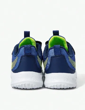 Adidasi Shein Kids, albastru/verde