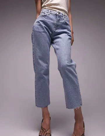 Blugi Top Shop, albastru