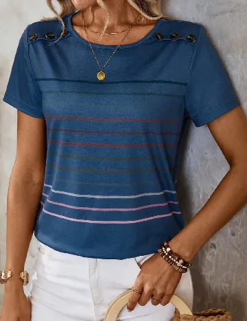 Tricou Emery Rose, albastru