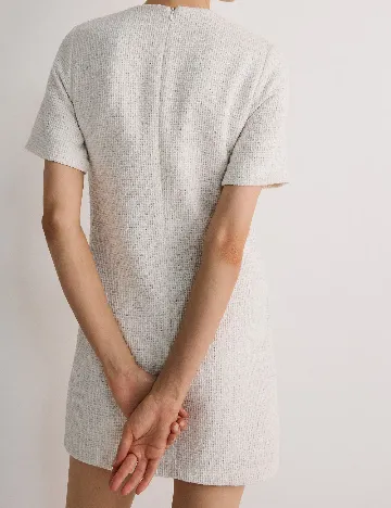 Rochie scurta Reserved, ecru