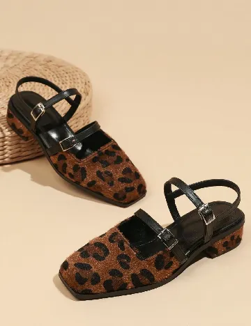 Pantofi SHEIN, animal print