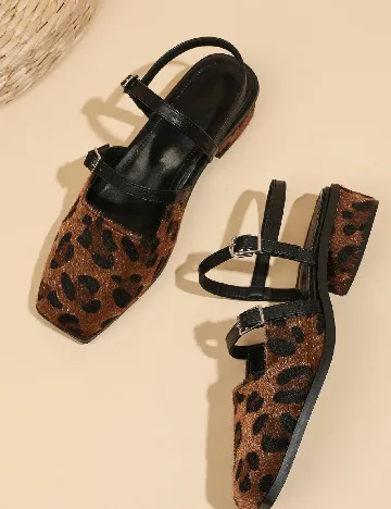 Pantofi SHEIN, animal print
