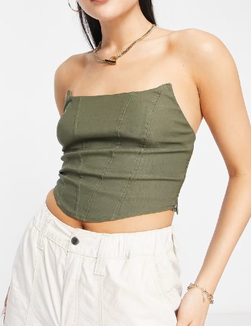 Top ASOS, verde