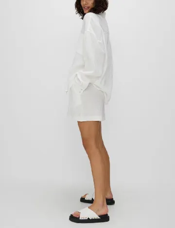 Pantaloni scurti Reserved, alb
