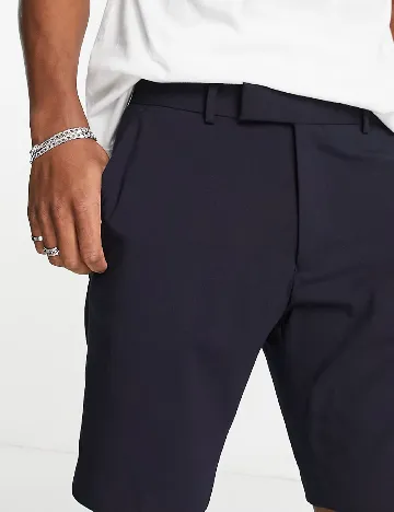 Pantaloni scurti ASOS, bleumarin