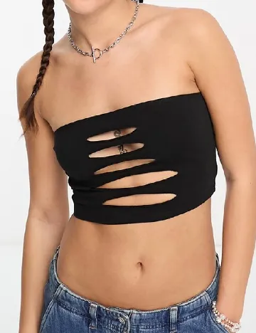 Top ASOS, negru