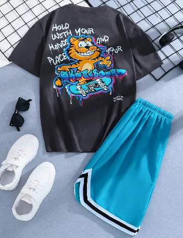 Compleu Shein Kids, mix culori