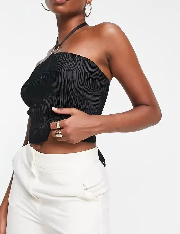 Top ASOS, negru