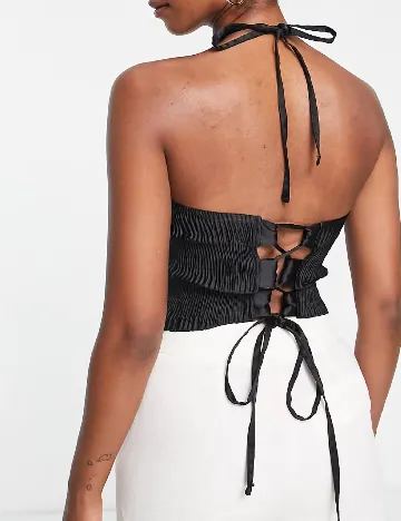 Top ASOS, negru