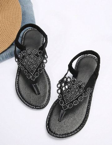Sandale SHEIN, negru