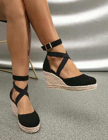 Sandale SHEIN, negru