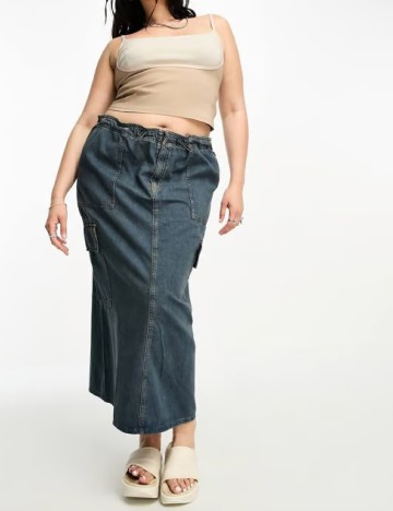 Top ASOS Curve, crem