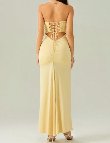 Rochie lunga SHEIN, galben