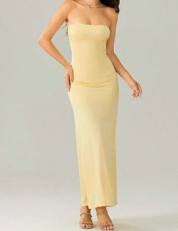 Rochie lunga SHEIN, galben