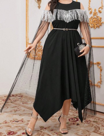 Rochie lunga SHEIN, negru