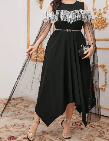 Rochie lunga SHEIN, negru