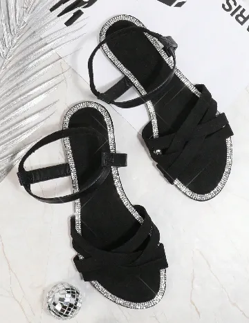 Sandale SHEIN, negru