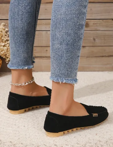 Mocasini SHEIN, negru