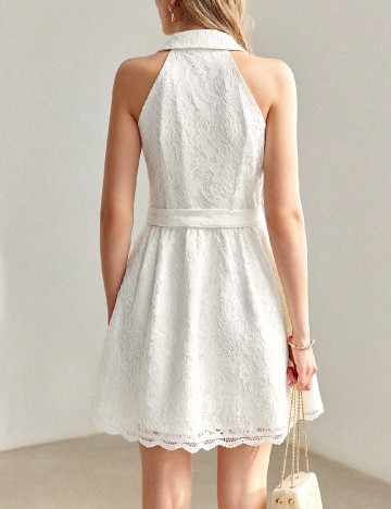 Rochie scurta MOTF, alb