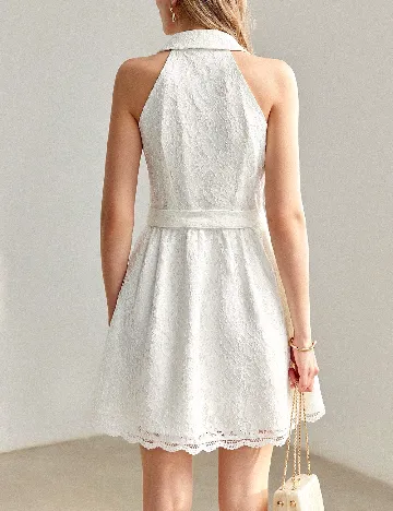 Rochie scurta MOTF, alb
