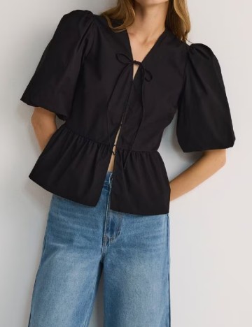 Bluza Reserved, negru