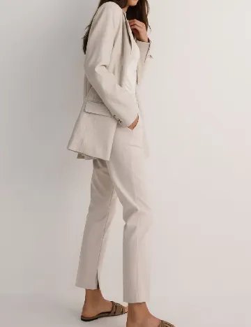 Pantaloni Reserved, bej