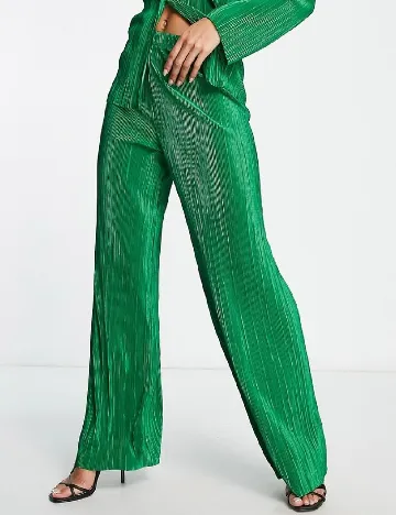 Pantaloni I SAW IT FIRST, verde