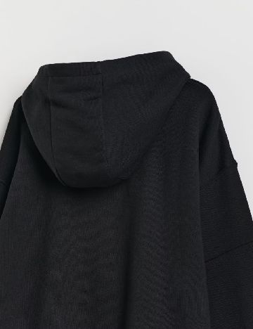 Hanorac Reserved, negru