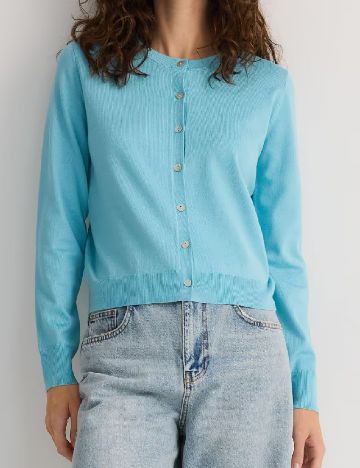 Cardigan Reserved, albastru