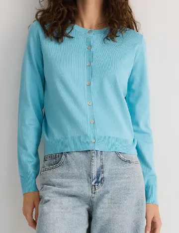 Cardigan Reserved, albastru