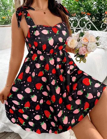 Rochie scurta SHEIN CURVE, negru