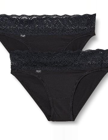 Set chiloti 2 perechi Sloggi by Triumph, negru