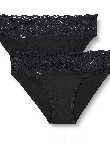 Set chiloti 2 perechi Sloggi by Triumph, negru