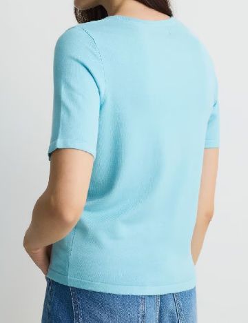 Tricou Reserved, albastru