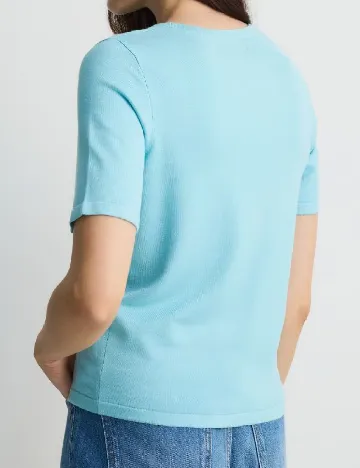 Tricou Reserved, albastru