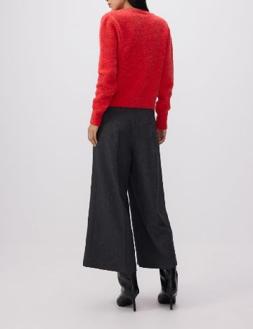 Pantaloni Reserved, gri inchis