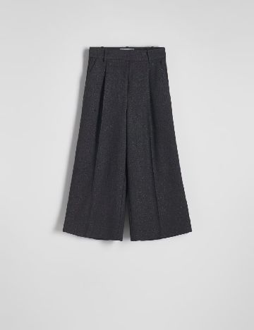 Pantaloni Reserved, gri inchis