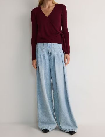 Bluza Reserved, visiniu