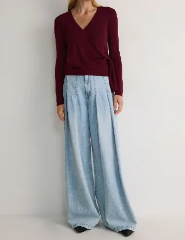 Bluza Reserved, visiniu