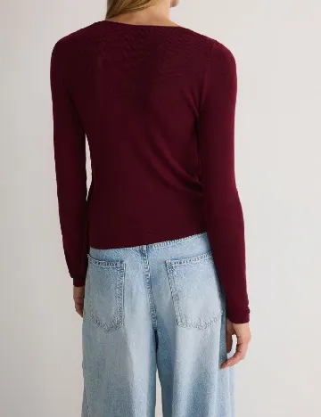 Bluza Reserved, visiniu