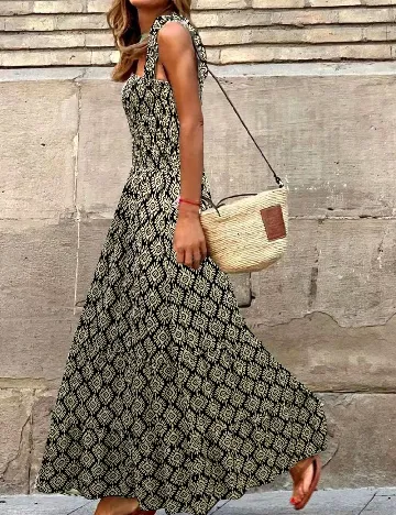 Rochie lunga SHEIN, crem