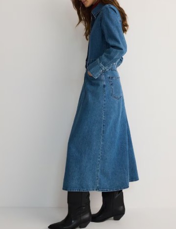Rochie lunga Reserved, albastru