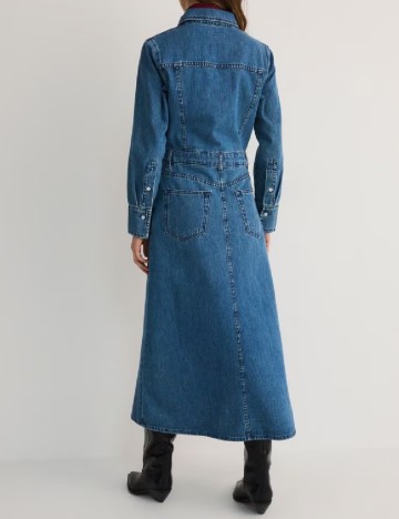 Rochie lunga Reserved, albastru