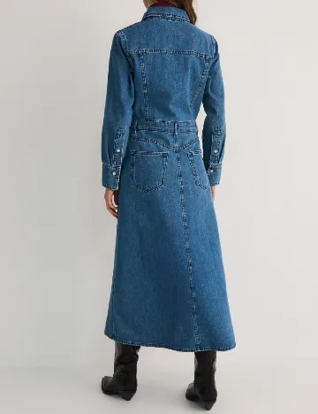 Rochie lunga Reserved, albastru