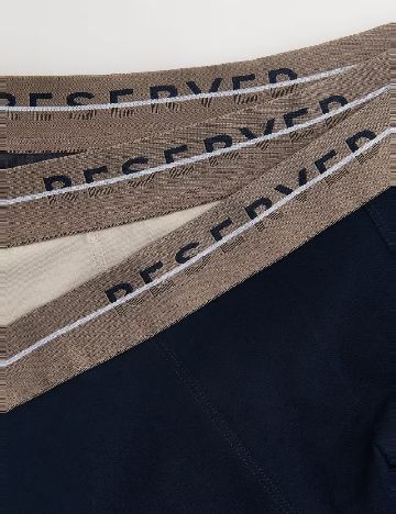 Set Boxeri 3 perechi Reserved, mix culori